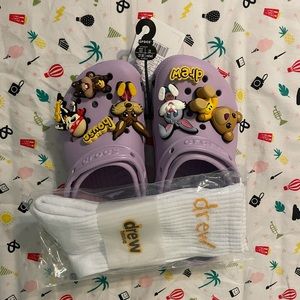 Justin Bieber with Drew House x Crocs